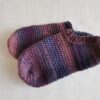 簡単可愛い！　かぎ針編み×100均毛糸で作る、手編みのルームソックス！　